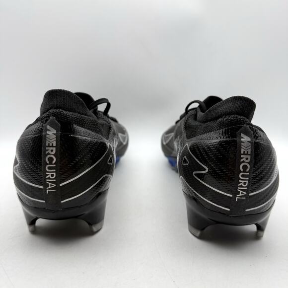 Nike Mens Zoom Mercurial Vapor 15 Pro FG Soccer Cleats US 12 Black Blue NWOB main image 6